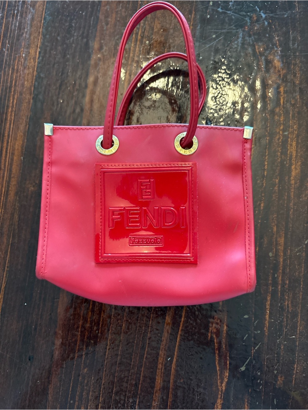 Fendi Red Micro bag